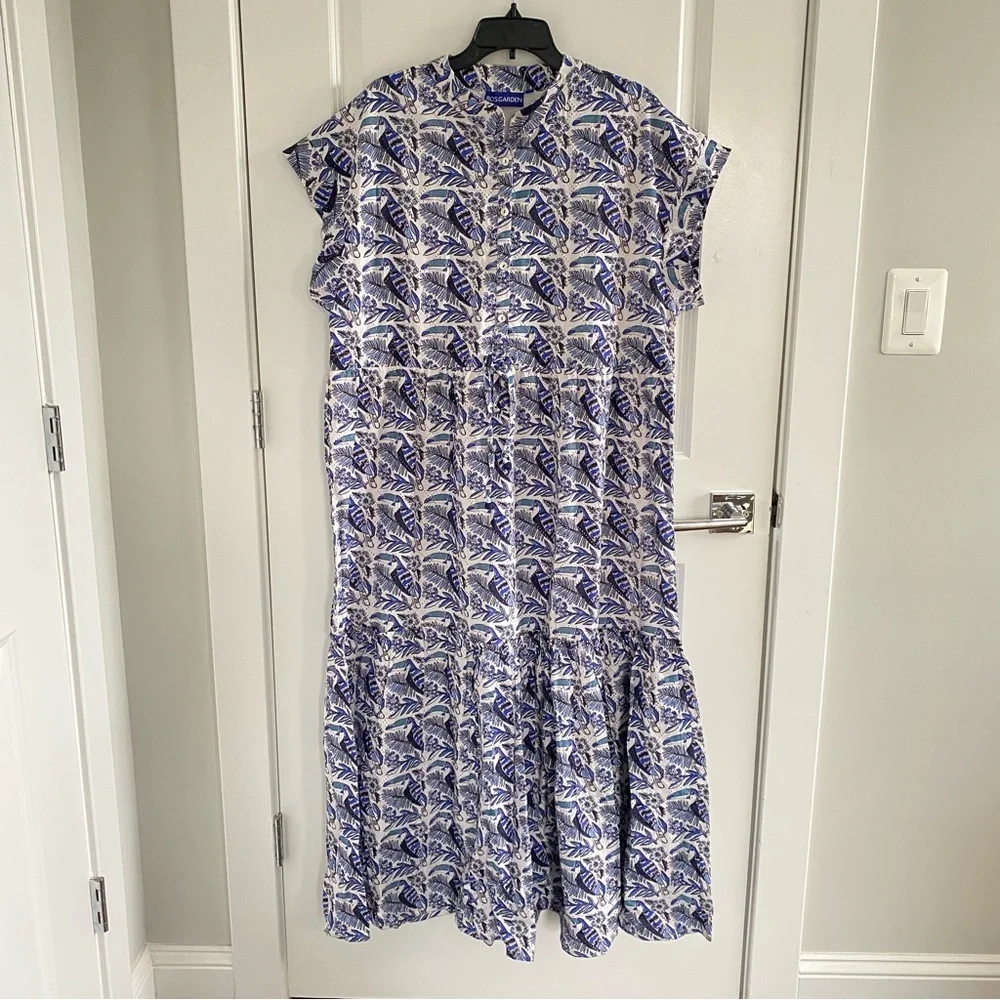 Anthropologie Ro's Garden Mumi Midi Dress - Picture 4 of 7